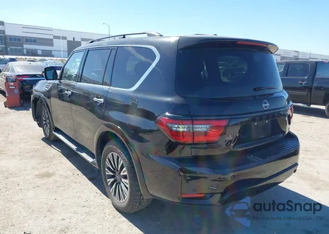 2022 Nissan Armada Sl 2Wd from USA, damaged, VIN JN8AY2BA2N9391951